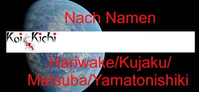 Hariwake/Kujaku/Matsuba/Yamatonishiki
